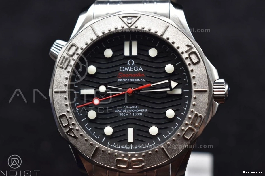 Diver Bracelet Seamaster On Black VSF A Dial Ceramic 1082 Edition ModernLook 300M 1:1 Best SS Black 1112
